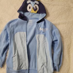 Bluey Blue Hoodie